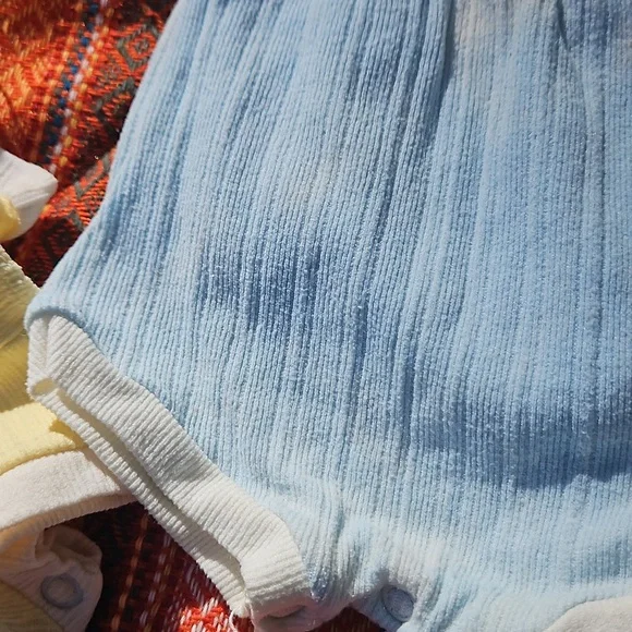 Vintage Handmade Baby Bunting with Set of Onises - Picture 14 of 15